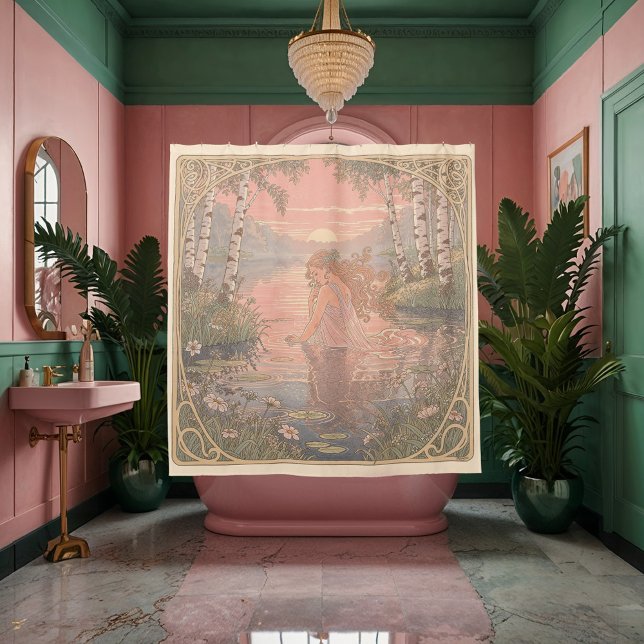 Cortina De Ducha Serene Elegance Nouveau Bathing (Subido por el creador)