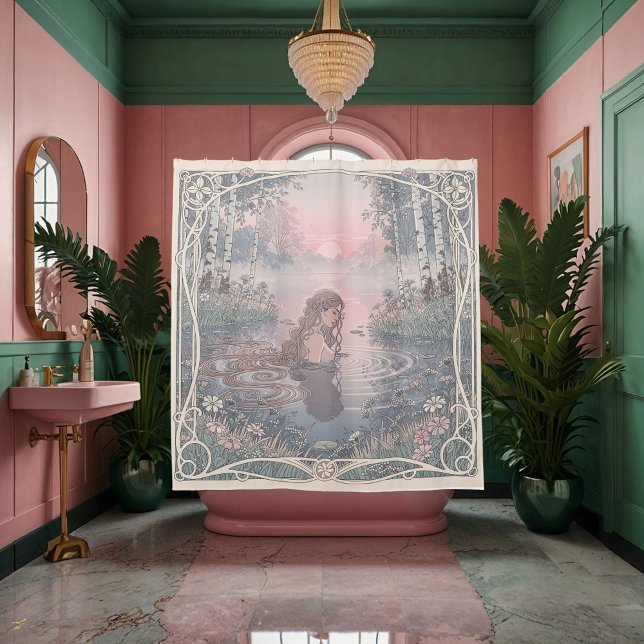 Cortina De Ducha Serene Elegance Nouveau Bathing (Subido por el creador)