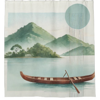 CORTINA DE DUCHA "SERENITY" - SHOWER CURTAIN