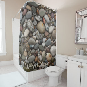 Cortina De Ducha Serenity Stones