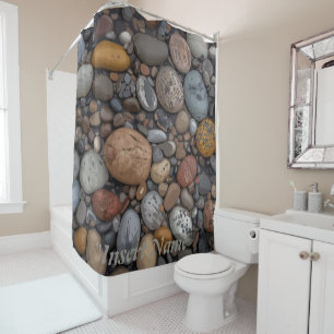 Cortina De Ducha Serenity Stones