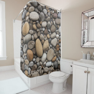 Cortina De Ducha Serenity Stones