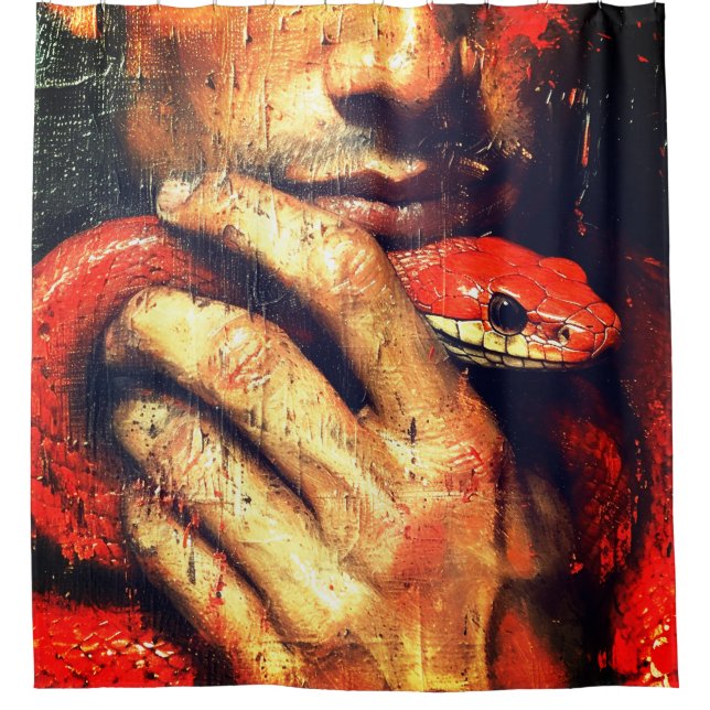 Cortina De Ducha Serpiente (Anverso)