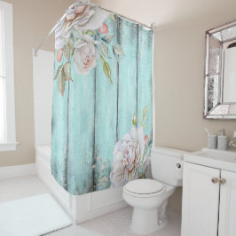 Cortina de ducha shabby country chic