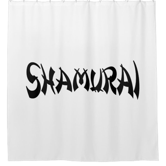 CORTINA DE DUCHA SHAMURAI (Anverso)