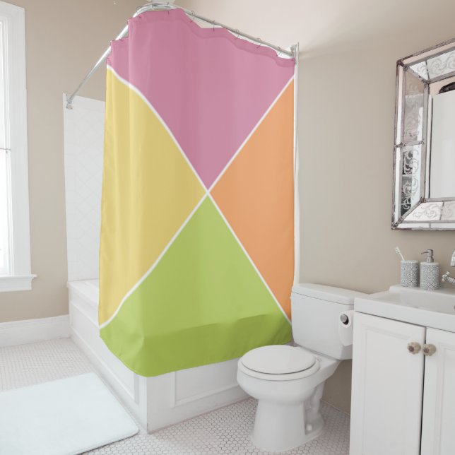 Cortina De Ducha Sherbet Argyle (In situ)