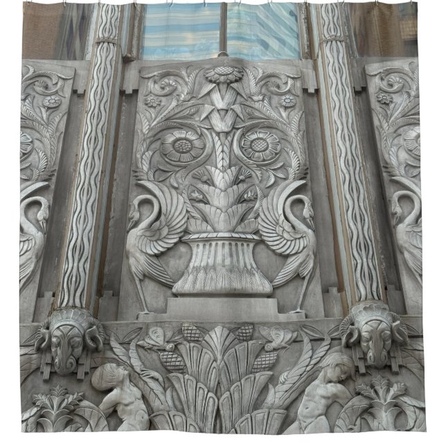 Cortina De Ducha Shower Curtain - Rams & Cherubs (Anverso)