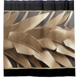 Cortina de ducha ShowerSculptured Metal Banana Lea