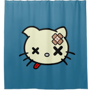 Cortina De Ducha Sick Kitty