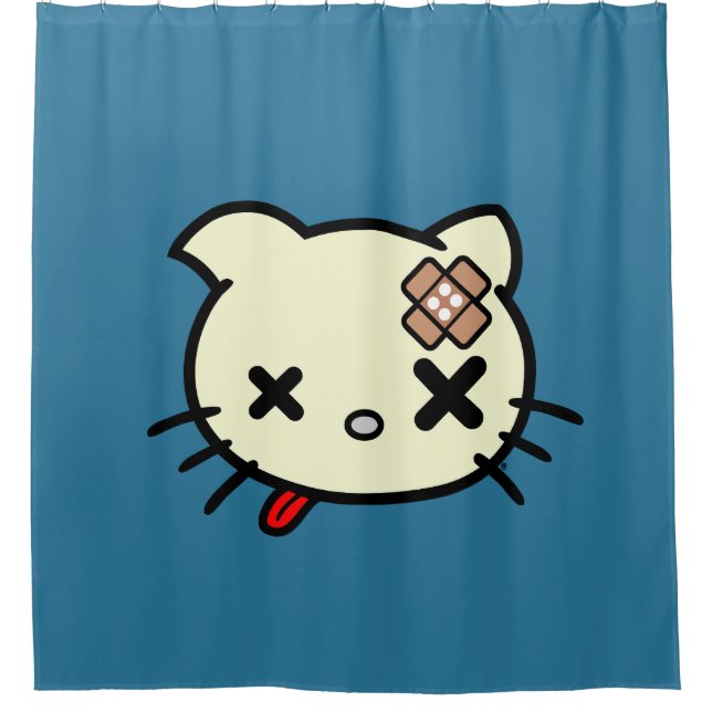 Cortina De Ducha Sick Kitty (Anverso)