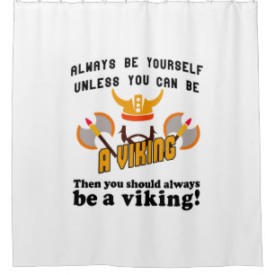 Cortina De Ducha Siempre ser un Viking