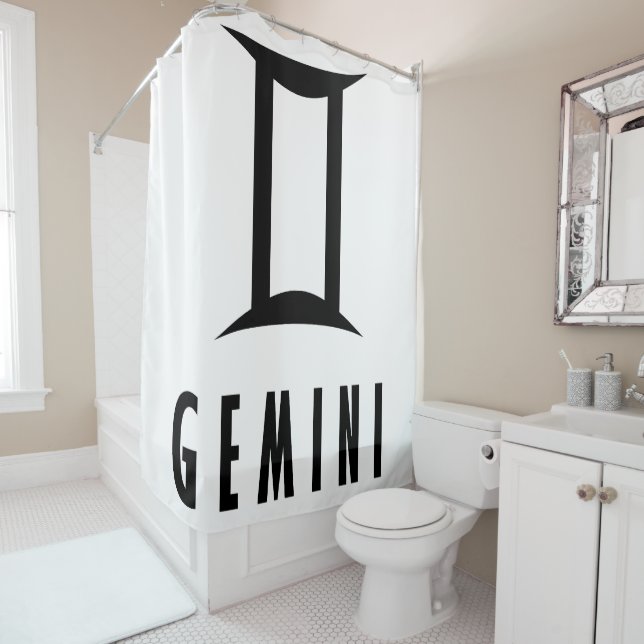 Cortina De Ducha Signo de Gemini zodiac (In situ)