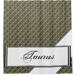 Cortina De Ducha Símbolo Zodiacal de Tauro Estándar por Kenneth Yon