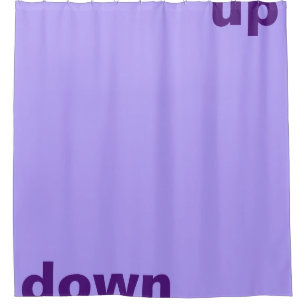Cortina De Ducha Simplemente diseñar "luz rectangular violeta hacia