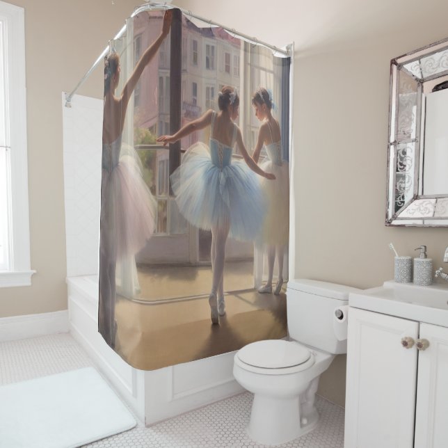 Cortina De Ducha Sinfonía de bailarinas (In situ)