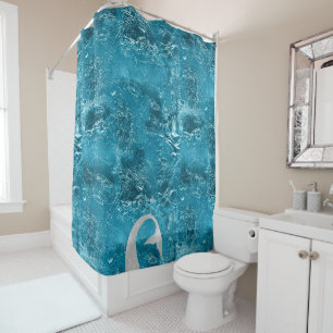 Cortina De Ducha Sirena de plata Aqua