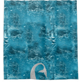 Cortina De Ducha Sirena de plata Aqua