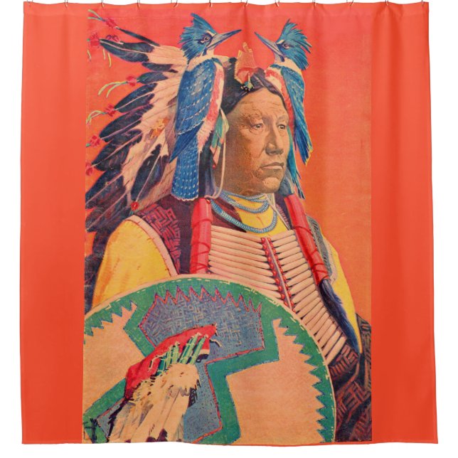 Cortina De Ducha Sitting Bull (Anverso)