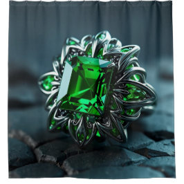 Cortina De Ducha „Smaragd – Das grüne Herz der Erde“