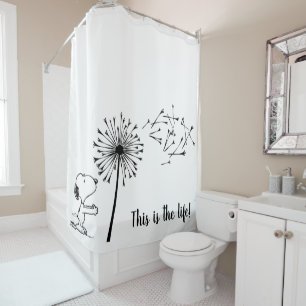 Cortina De Ducha Snoopy con Dandelion