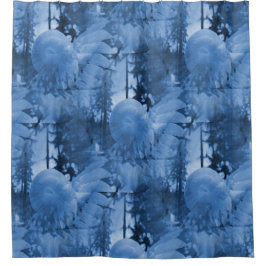 Cortina De Ducha Snow flowers.....