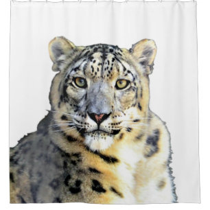 Cortina de ducha Snow Leopard