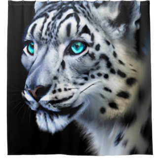 Cortina de ducha Snow Leopard