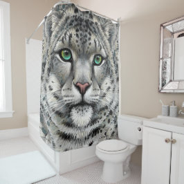 Cortina de ducha Snow Leopard
