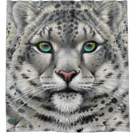 Cortina de ducha Snow Leopard