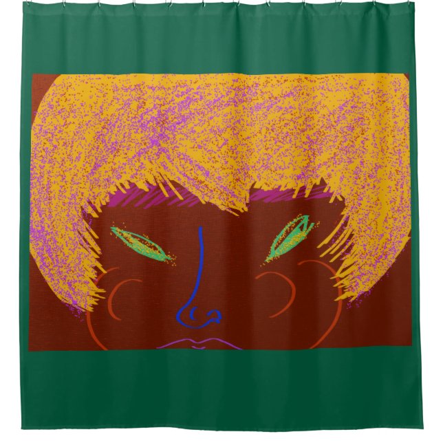 Cortina De Ducha Sparkling Beauty Queen  (Anverso)