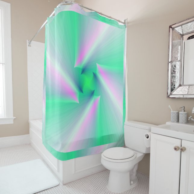 Cortina De Ducha Spears de diamante 2 (In situ)