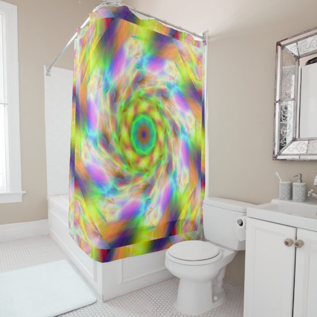 Cortina De Ducha Spears de diamantes 7 (In situ)