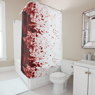Cortina de ducha Splatter Vampiro Gótico Horro