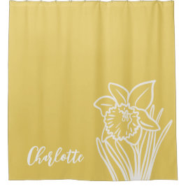 Cortina De Ducha Spring Daffodil