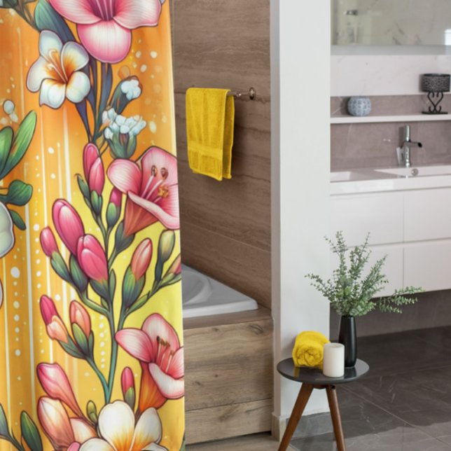 Cortina De Ducha Spring Floral  (Subido por el creador)