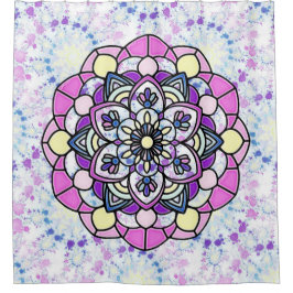 Cortina de ducha Spring Mandala