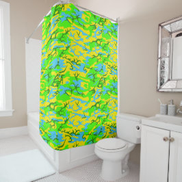 Cortina De Ducha Spring Meadow Camo