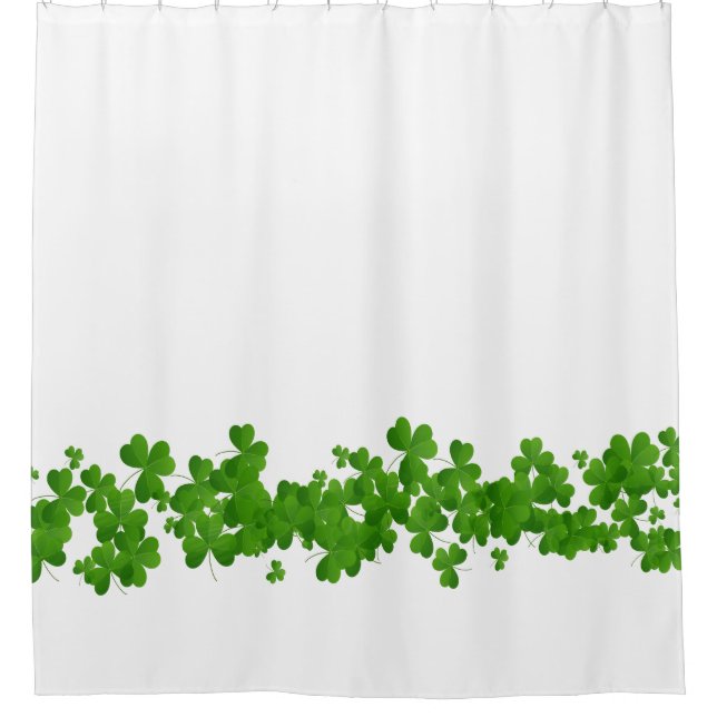 Cortina De Ducha St Patricks Day Shamrock (Anverso)