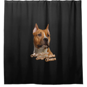 Cortina De Ducha Staffordshire Terrier americano - Amstaff