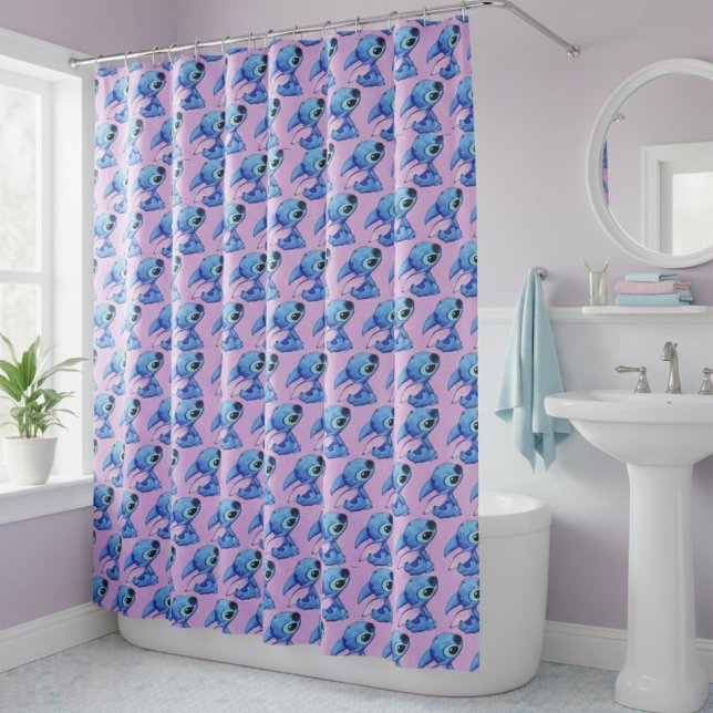 Cortina De Ducha Stitch Shower Curtain (Subido por el creador)