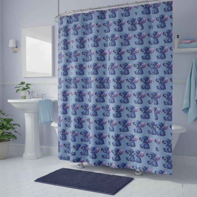 Cortina De Ducha Stitch Shower Curtain (Subido por el creador)