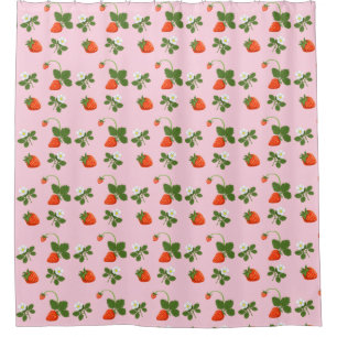 Cortina De Ducha Strawberries