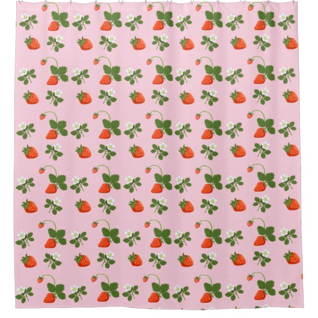 Cortina De Ducha Strawberries (Anverso)