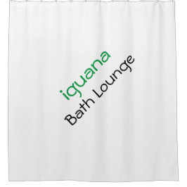 Cortina de ducha Stylish Iguana Bath Lounge