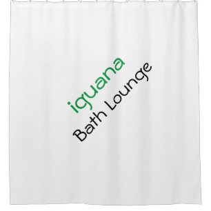 Cortina de ducha Stylish Iguana Bath Lounge