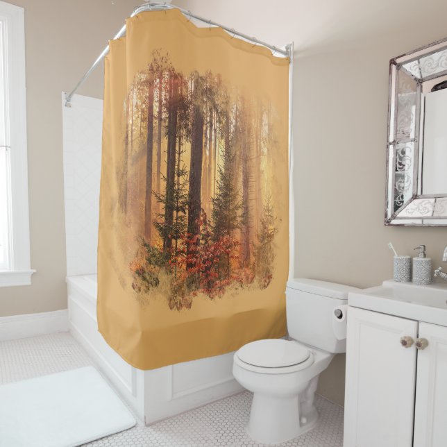 Cortina De Ducha Sublimación de aflicción por caída (In situ)