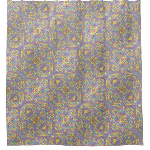 Cortina De Ducha Sudoku Un Bauhaus Minimalista moderno geométrico