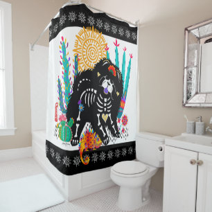 Cortina De Ducha SUGARSKULL NIRVANA Chow Dog