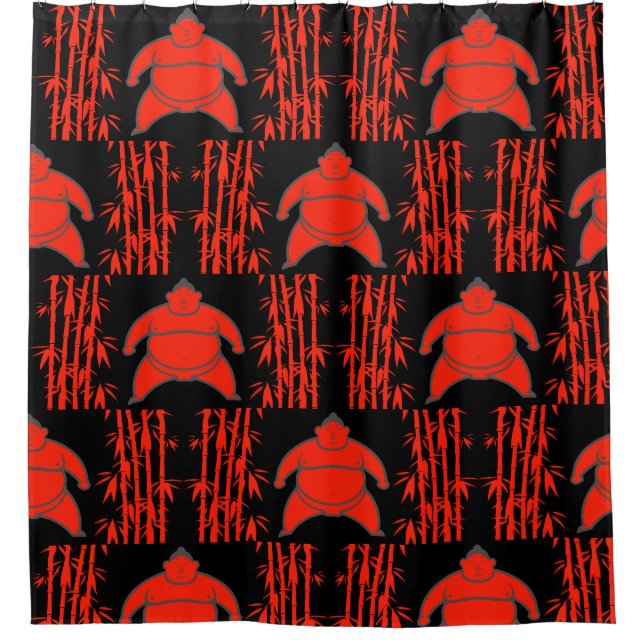 Cortina De Ducha Sumo Wrestler (Anverso)