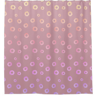 Cortina De Ducha Sunflower Pattern Shower Curtain